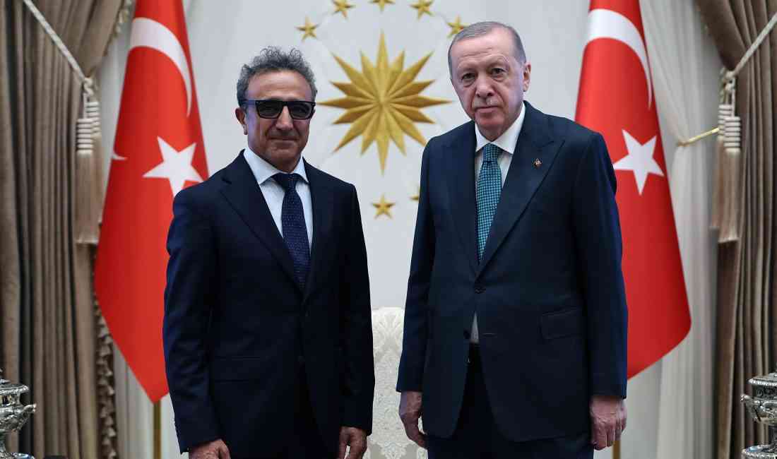 Cumhurbaşkanı Erdoğan, Hamdi Ulukaya ile GörüştüCumhurbaşkanı Recep Tayyip Erdoğan, Chobani