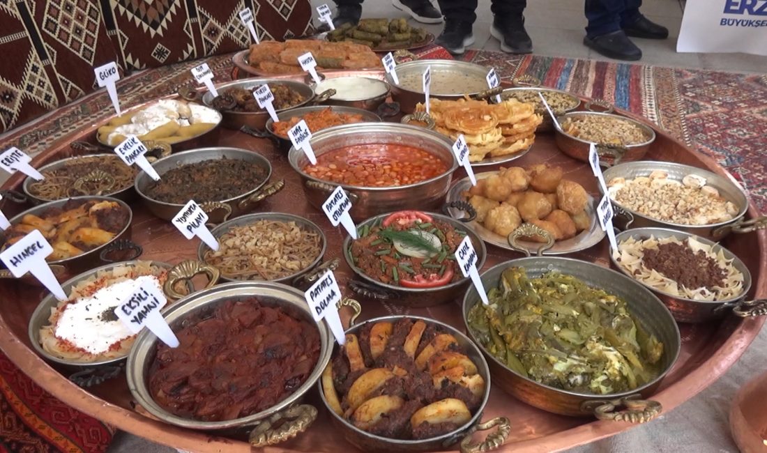 Erzurum, UNESCO’nun ‘Yaratıcı Şehirler Ağı Ulusal Listesi’ne girmesiyle gastronomi alanındaki