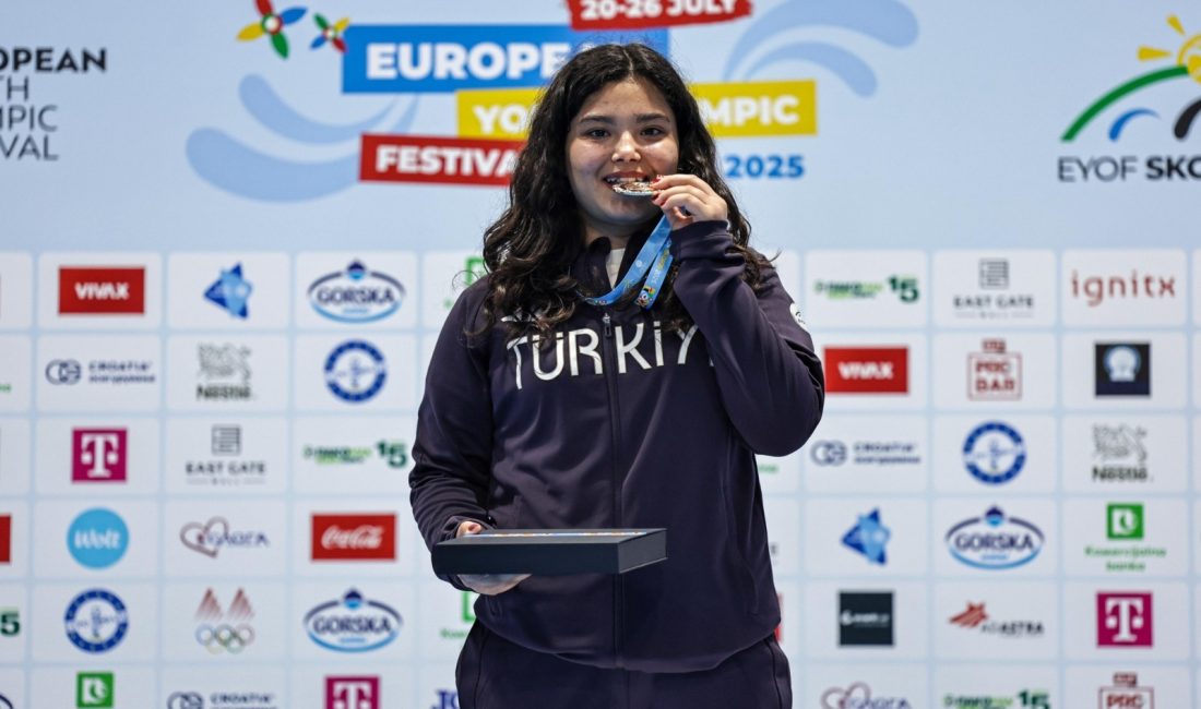 Kuzey Makedonya’nın Üsküp kentinde düzenlenen 2025 Avrupa Gençlik Olimpik Yaz