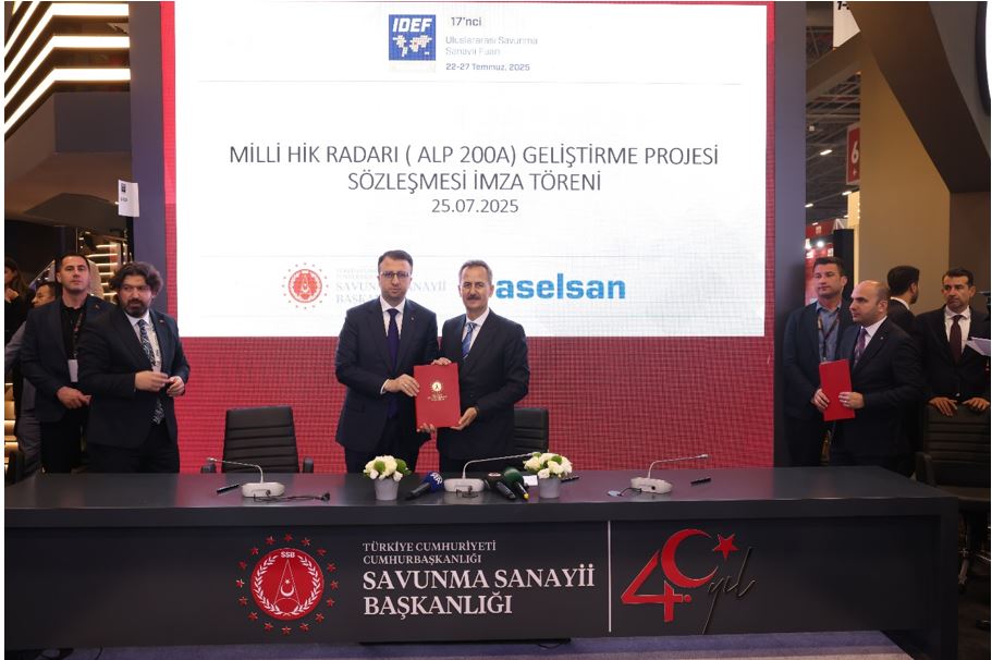 ASELSAN ile Savunma Sanayii Başkanlığı (SSB), IDEF 2025 Fuarı kapsamında