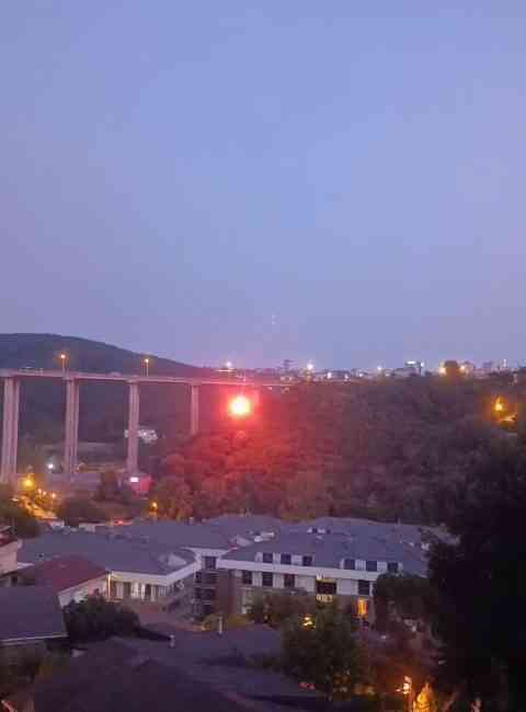 Beykoz’da İşaret Fişeği Yangına Sebep OlduBeykoz Çiğdem Mahallesi’ndeki ormanlık alanda