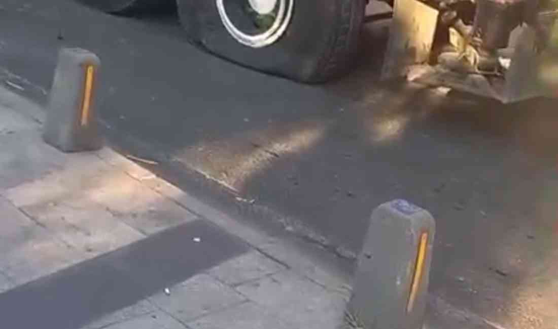 İstanbul’un Beyoğlu ilçesinde sabah saatlerinde meydana gelen olayda, seyir halindeki
