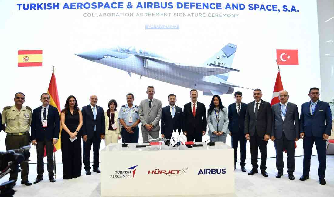 IDEF 2025’te Önemli Anlaşma: HÜRJET’e Uluslararası Katkı Savunma Sanayii Başkanlığı