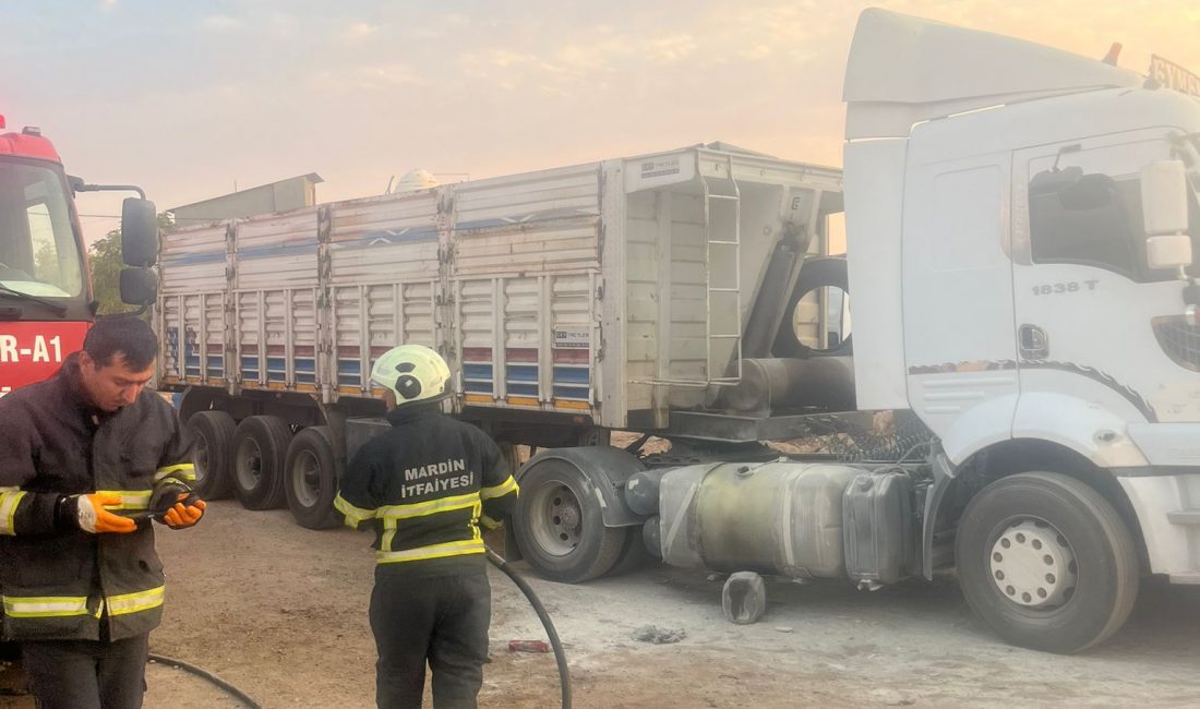 Mardin’de TIR Patlamasında 7 Kişi Yaralandı Mardin’in Artuklu ilçesinde akşam saatlerinde meydana gelen patlamada 7 kişi