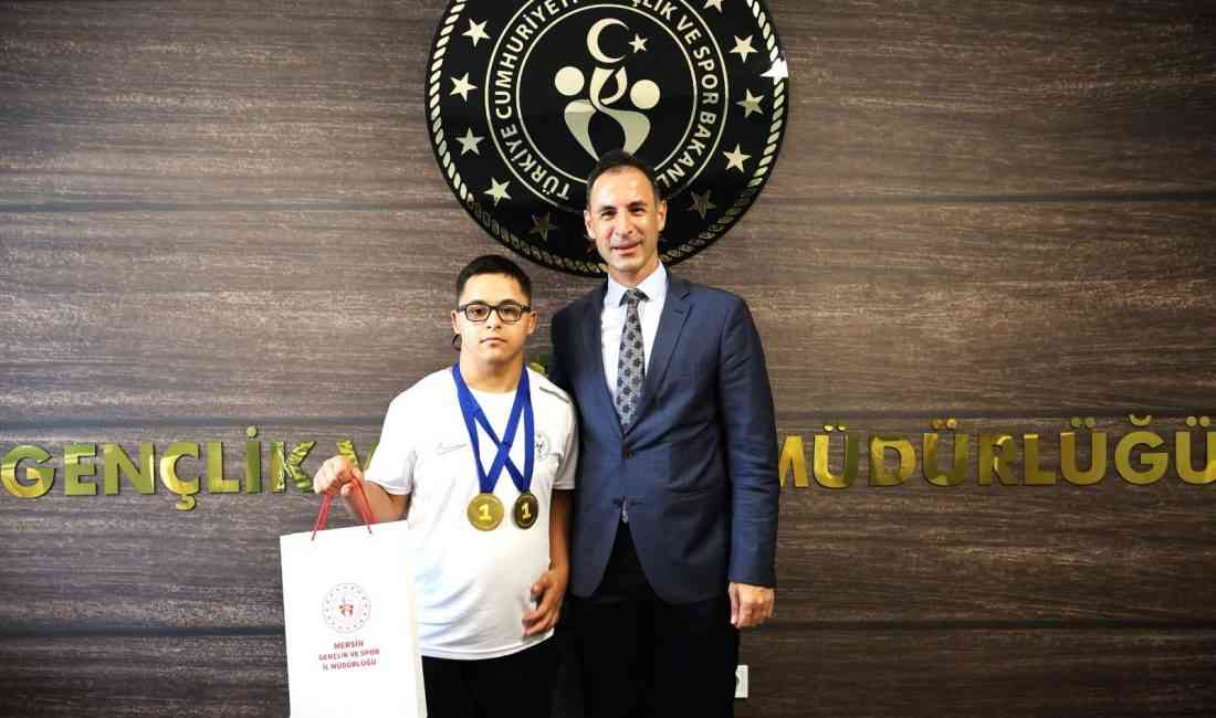 Çekya’da düzenlenen Özel Sporcular Down Tenis Avrupa Şampiyonası’nda, Mersinli özel