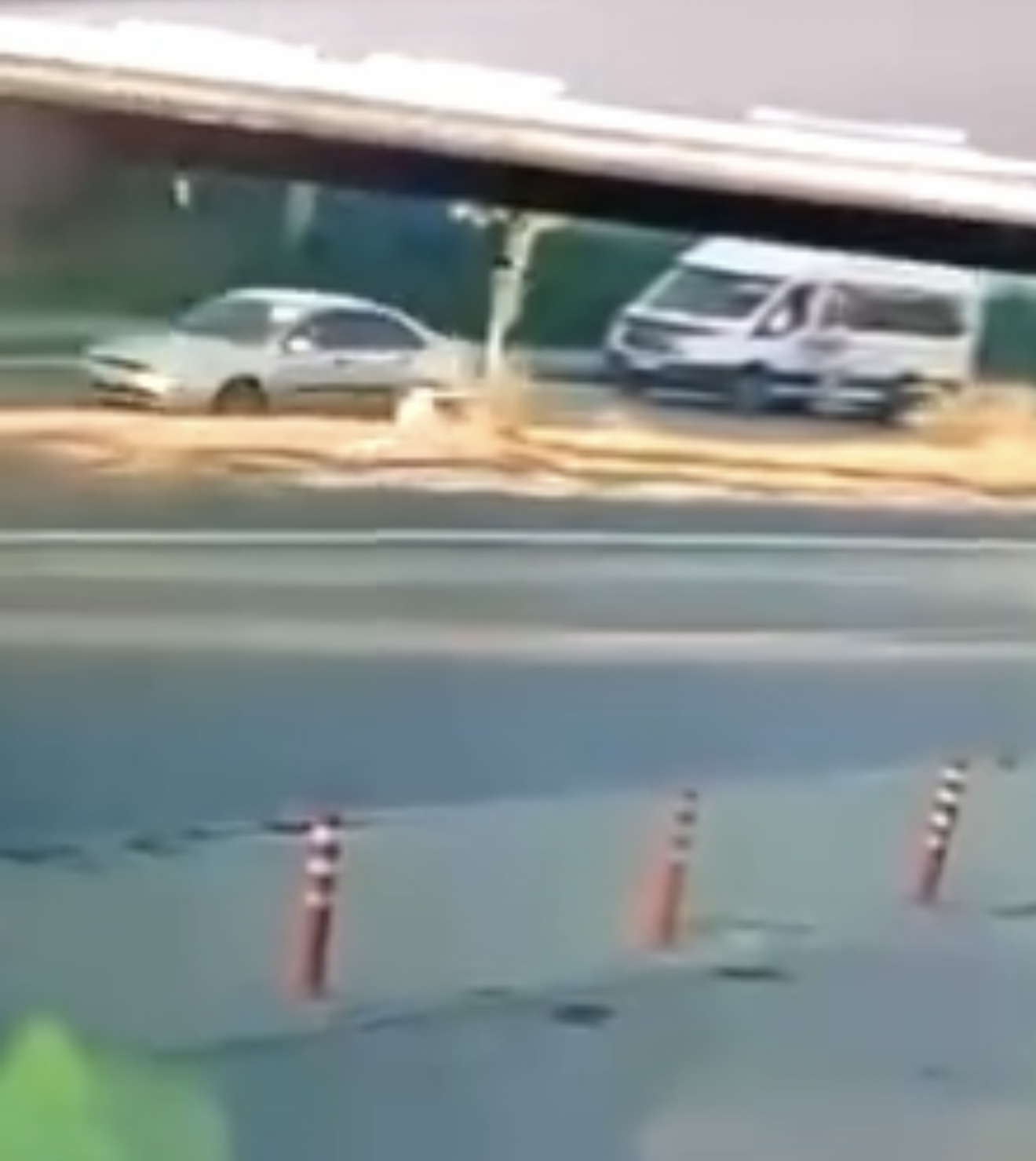 Bartın’da, Hiranur Ayrancı (9) isimli çocuk, yolun karşısına geçerken otomobilin