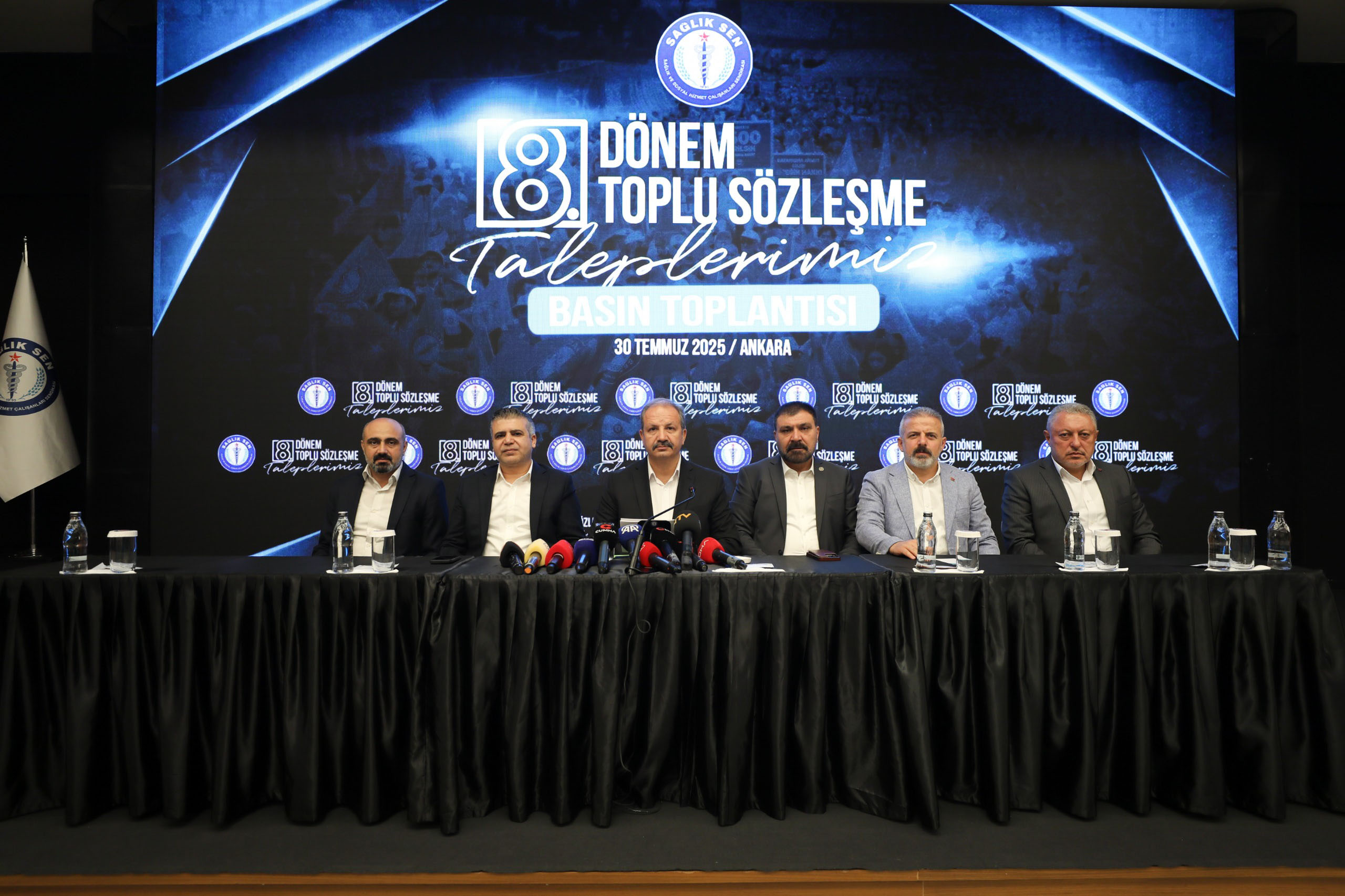SAĞLIK-Sen Genel Başkanı Mahmut Faruk Doğan, 8’inci Dönem Toplu Sözleşme
