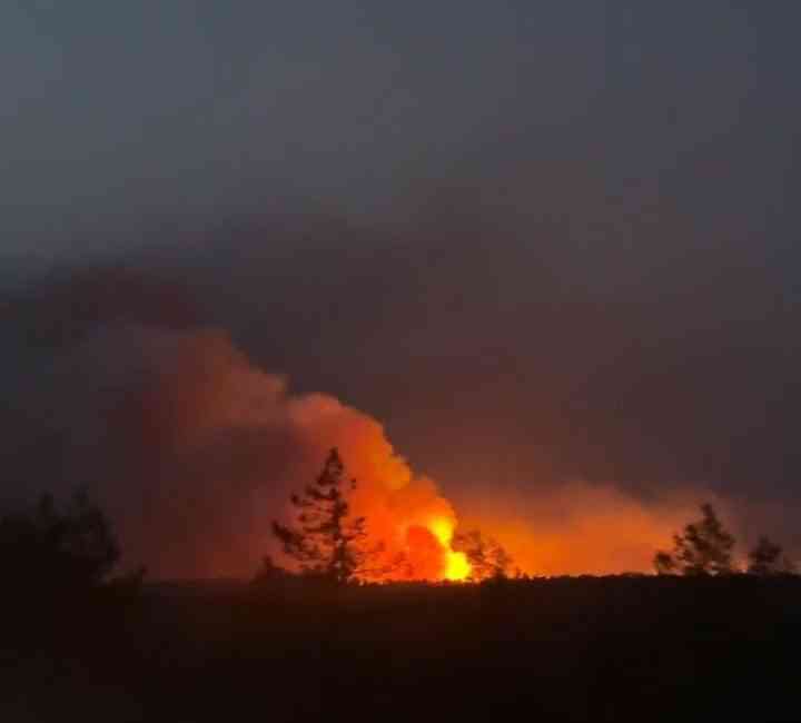 Bahçederesi Mahallesi yakınlarında ormanlık alanda yangın çıktı Mersin’in Silifke ilçesine