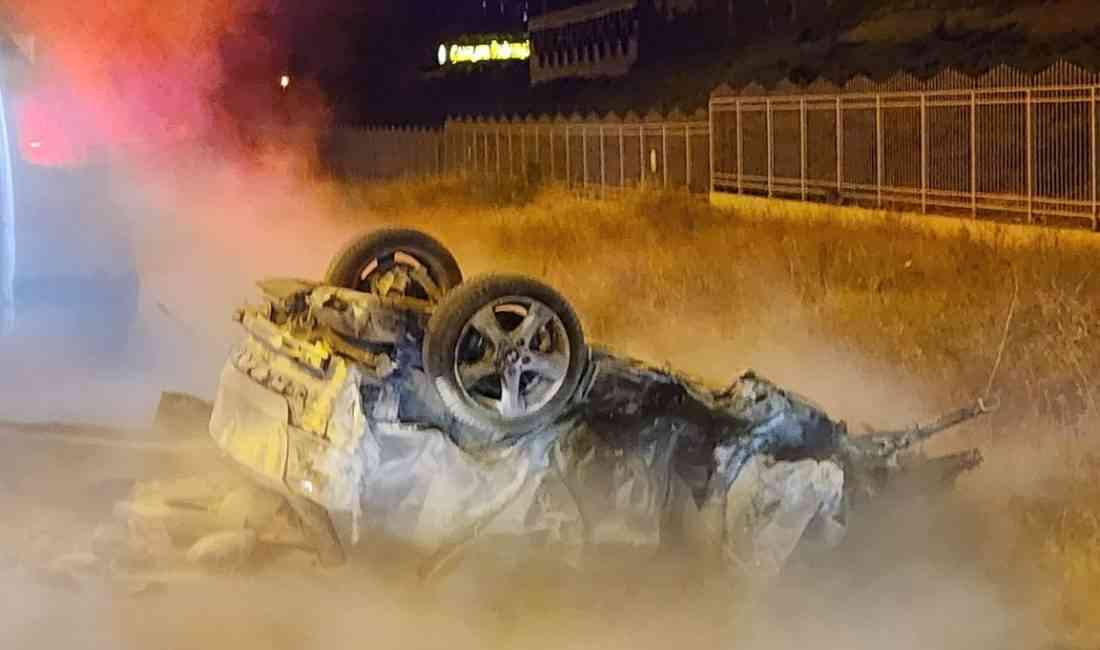 Ters Yönde Gelen Otomobil Faciaya Neden Oldu Ankara’nın Etimesgut ilçesinde