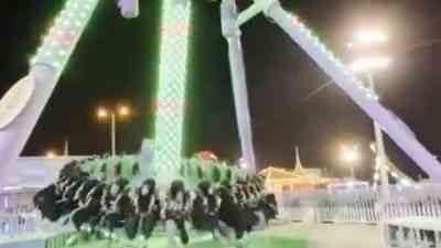 Suudi Arabistan’ın Taif kentindeki bir lunaparkta meydana gelen kazada, eğlence