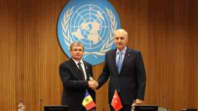 TBMM Başkanı Numan Kurtulmuş, Cenevre’de düzenlenen 6. Dünya Parlamento Başkanları