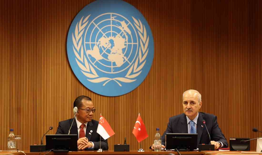 Türkiye ve Singapur Arasındaki Parlamenter İşbirliği GüçlendirilecekTBMM Başkanı Numan Kurtulmuş,