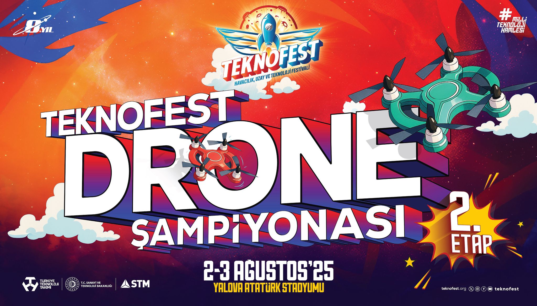 Gökyüzünde Kıyasıya Rekabet: Yalova Drone Yarışlarına Hazır Türkiye’nin en büyük