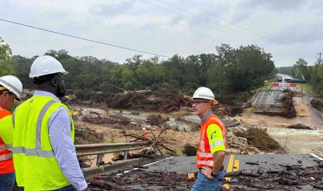 ABD’nin Texas eyaletinde 4 Temmuz’da başlayan şiddetli yağışların ardından meydana