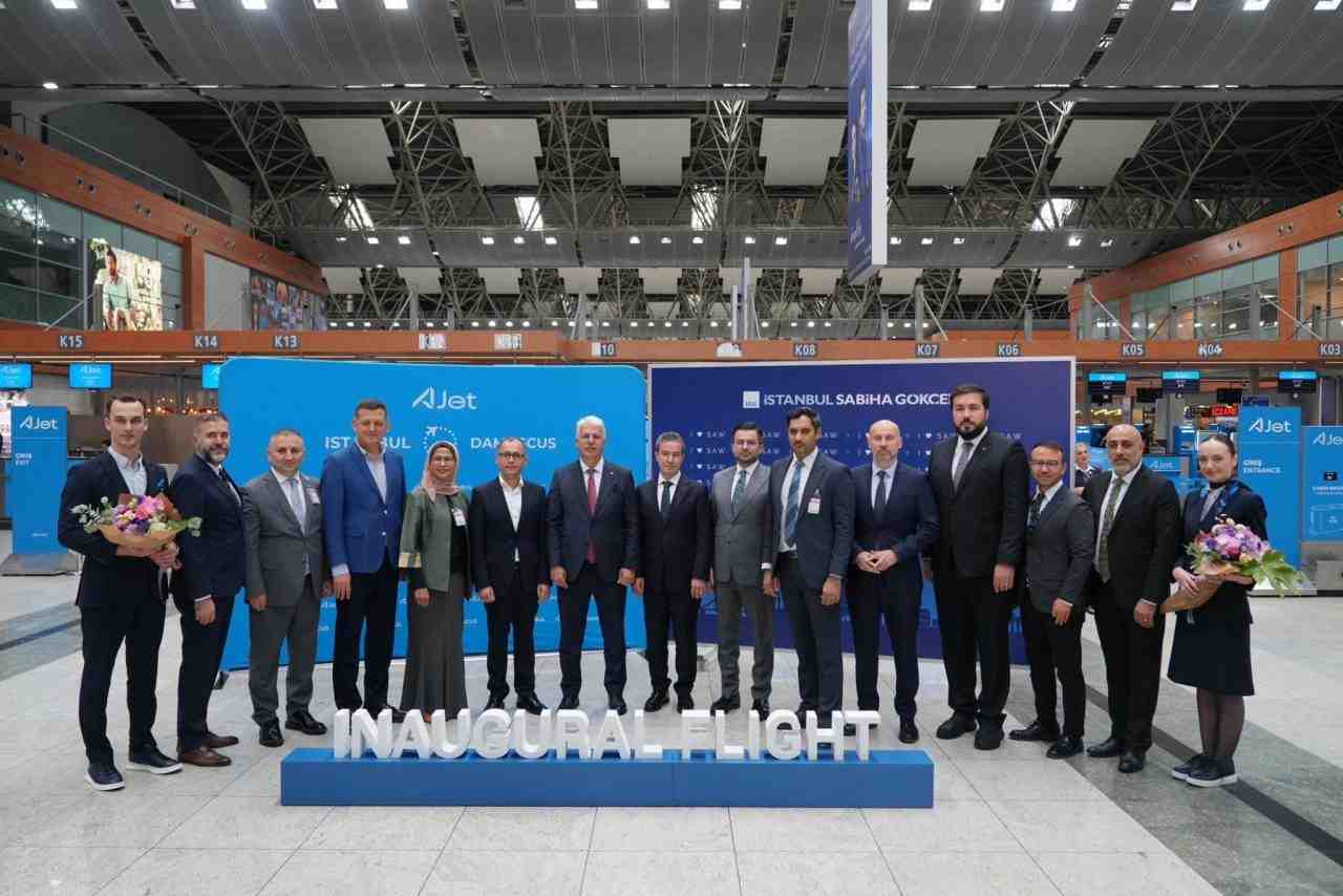 Şam Seferi İçin Sabiha Gökçen’de Tören DüzenlendiTürkiye’nin düşük maliyetli havayolu