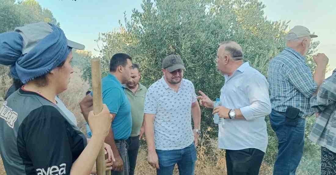 Kamışlar ve Kakalan mahalleleri arasında çıkan yangın yayılmadan kontrol altına