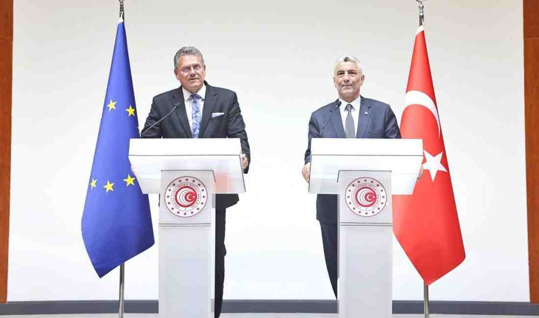 Ticaret Bakanı Ömer Bolat, Avrupa Birliği (AB) ile Türkiye arasındaki