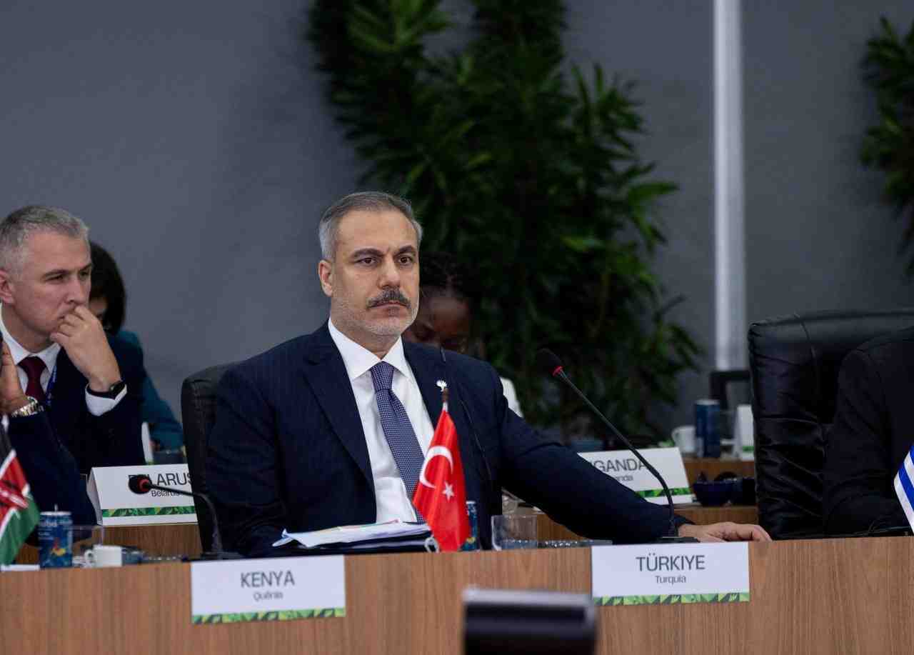 Dışişleri Bakanı Hakan Fidan, Brezilya’nın Rio de Janeiro kentinde düzenlenen