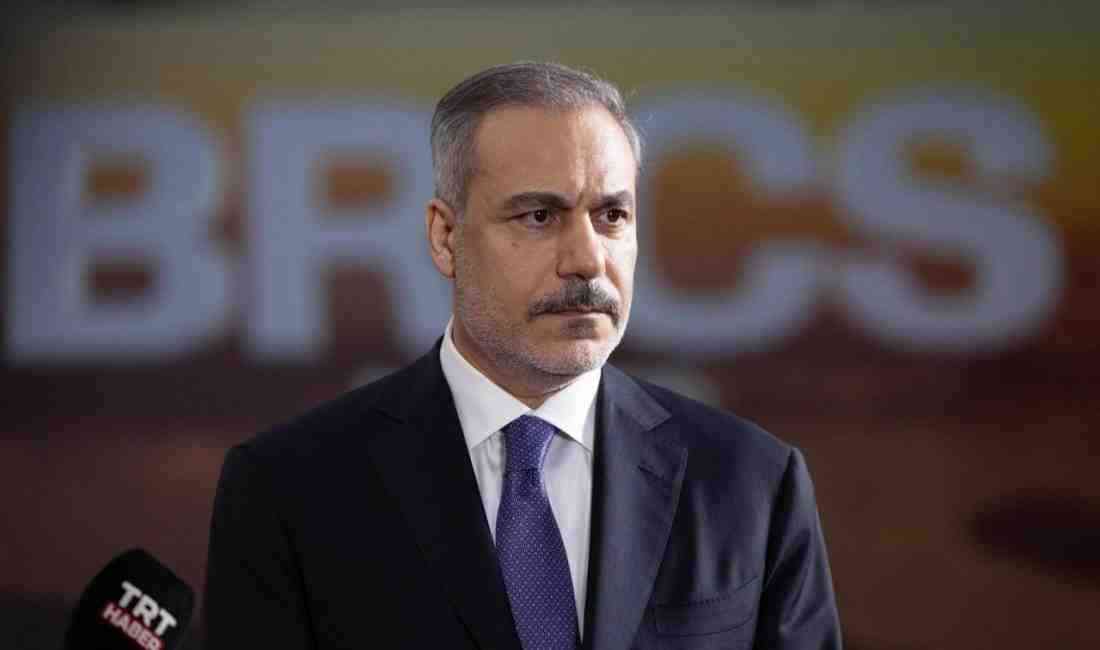 Dışişleri Bakanı Hakan Fidan, Brezilya’nın Rio de Janeiro kentinde düzenlenen