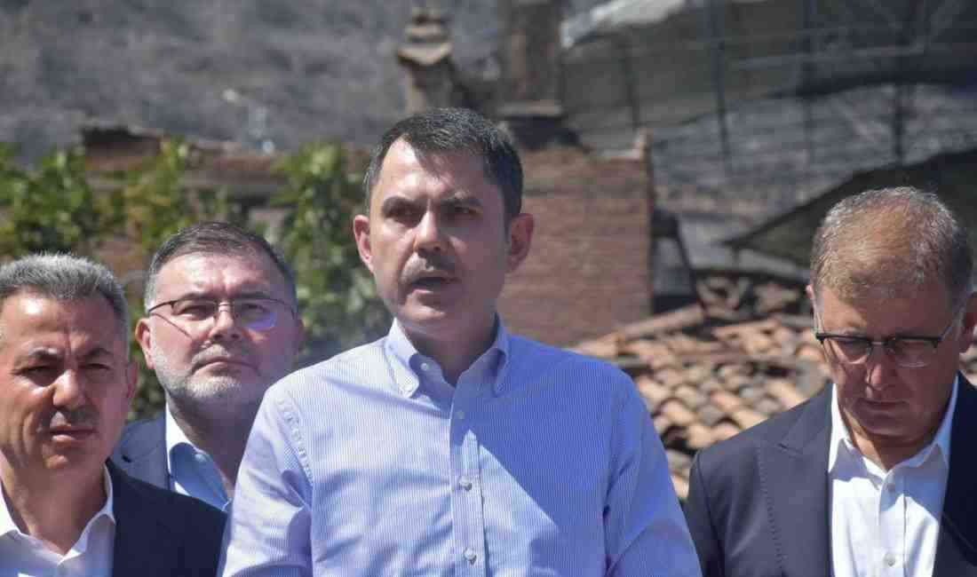 Çevre, Şehircilik ve İklim Değişikliği Bakanı Murat Kurum, İzmir’in Ödemiş