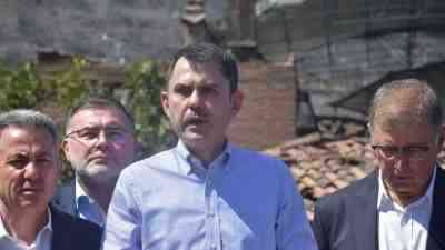 Çevre, Şehircilik ve İklim Değişikliği Bakanı Murat Kurum, İzmir’in Ödemiş