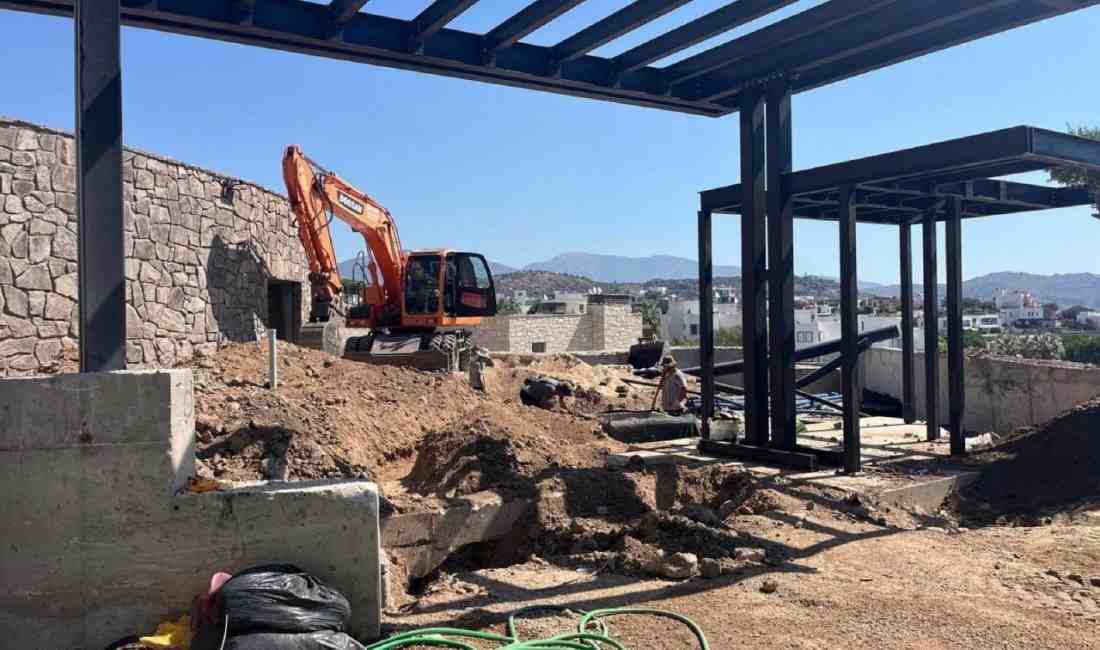 Muğla’nın Bodrum ilçesinde 15 Mayıs’ta başlayan inşaat yasaklarına uymayan firmalara