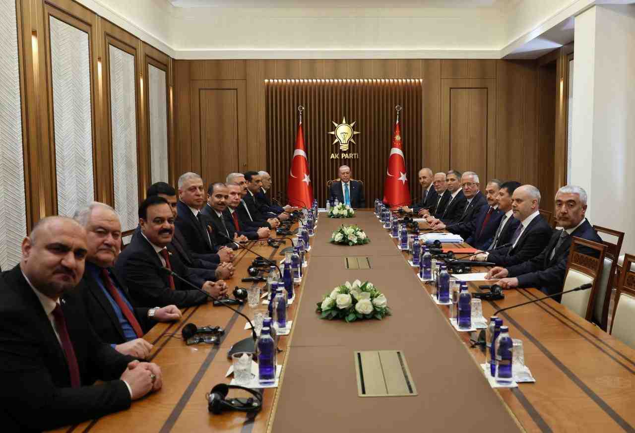 Görüşme AK Parti Genel Merkezi’nde Gerçekleşti Cumhurbaşkanı Recep Tayyip Erdoğan,