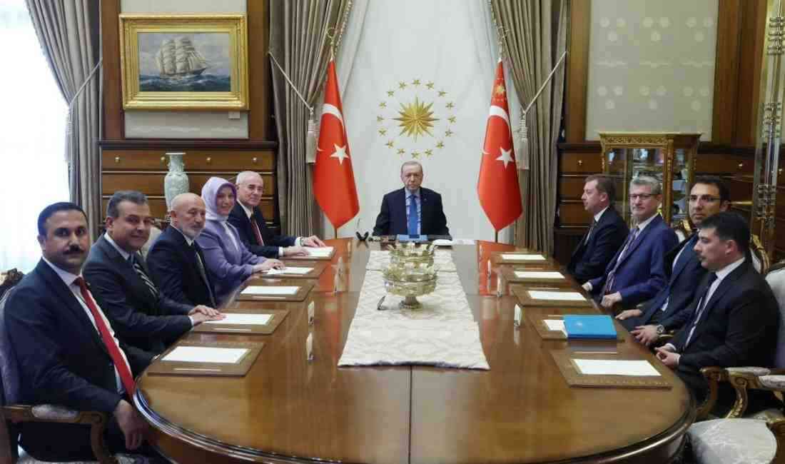 Cumhurbaşkanı Recep Tayyip Erdoğan, Kamu Denetçiliği Kurumu (KDK) Başdenetçisi Mehmet