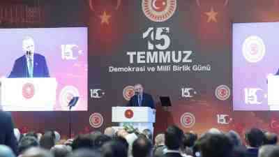 TBMM’de 15 Temmuz’un 8. Yılı Anıldı Cumhurbaşkanı Recep Tayyip Erdoğan,