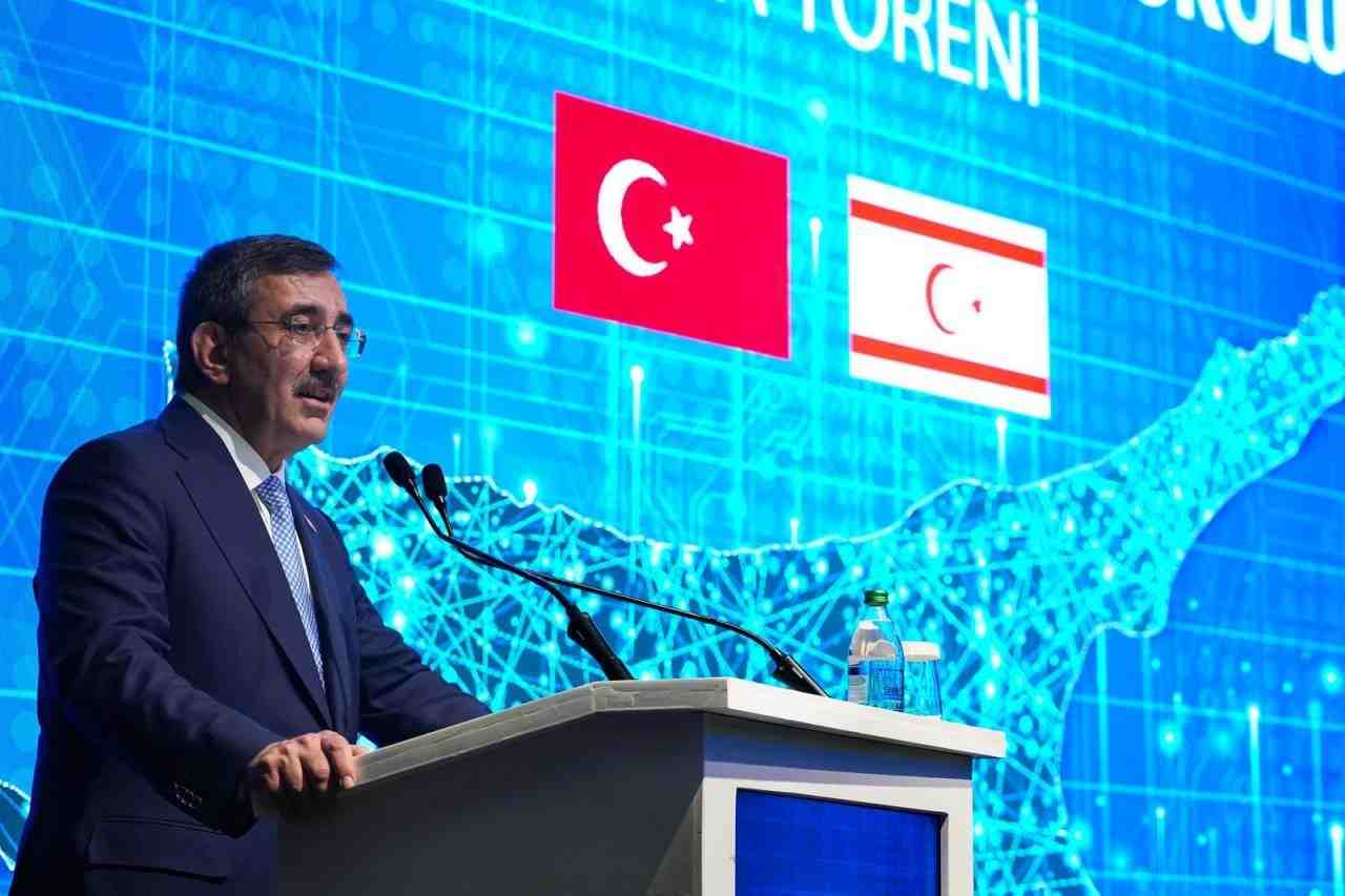 Cumhurbaşkanı Yardımcısı Cevdet Yılmaz, Kuzey Kıbrıs Türk Cumhuriyeti’nde (KKTC) gerçekleştirilen