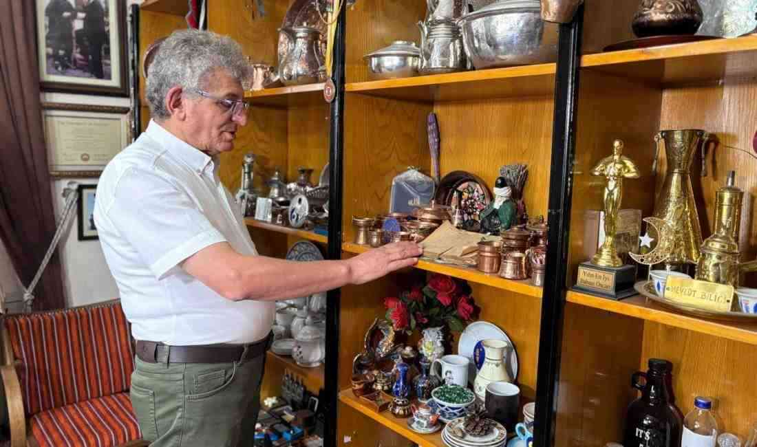 Ankara’nın Elmadağ ilçesinde iş insanı Dinçer Atakan, dedesi Hancı Ali