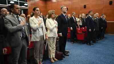 Ankara’da Dışişleri Bakanlığı binasında, 1995 yılında Bosna Hersek’in Srebrenitsa kentinde