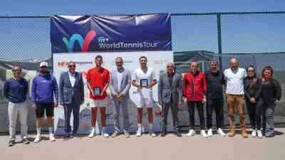 Türkiye’nin önemli turizm ve spor merkezlerinden Erciyes’te, Uluslararası Tenis Federasyonu