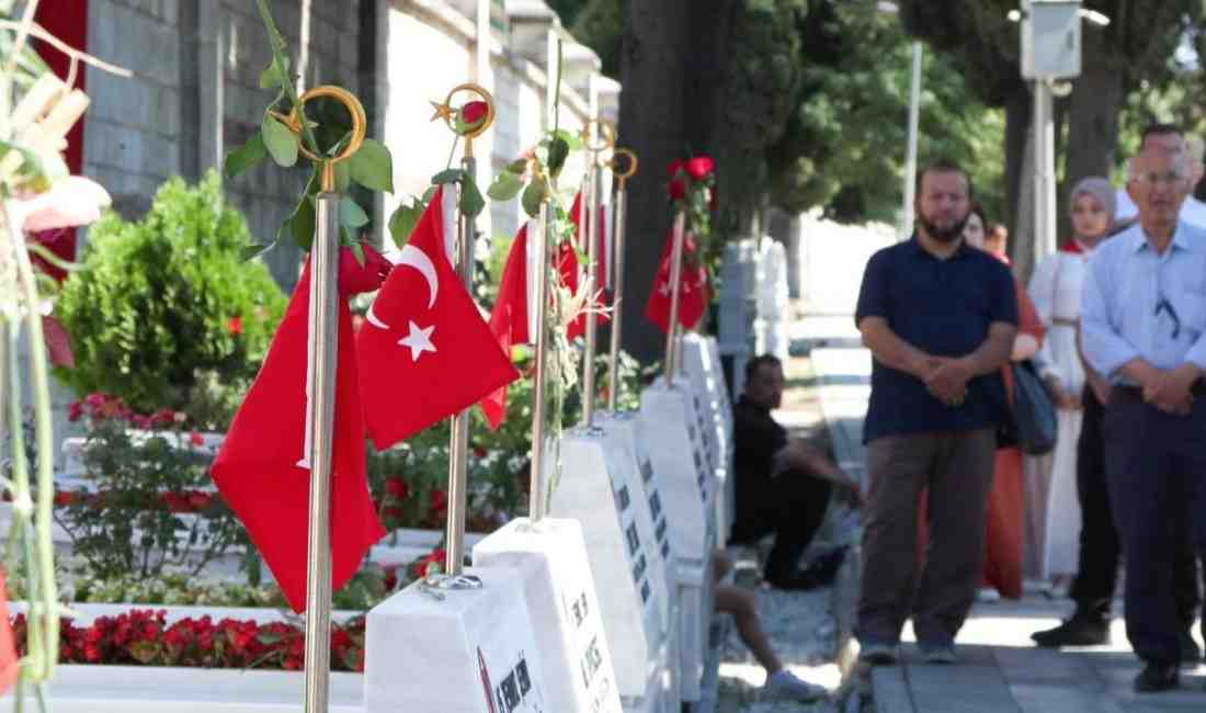 FETÖ’nün 2016’daki darbe girişiminde şehit düşen vatandaşlar, 15 Temmuz Demokrasi