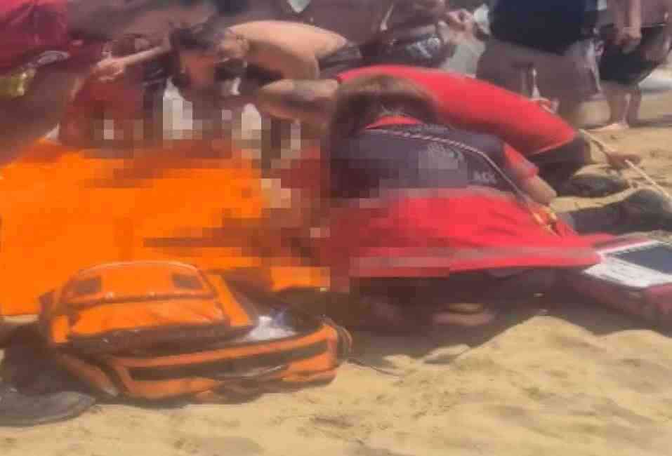 İstanbul Sarıyer’de Kısırkaya Plajı’nda denize giren Burcu E. (35), akıntıya