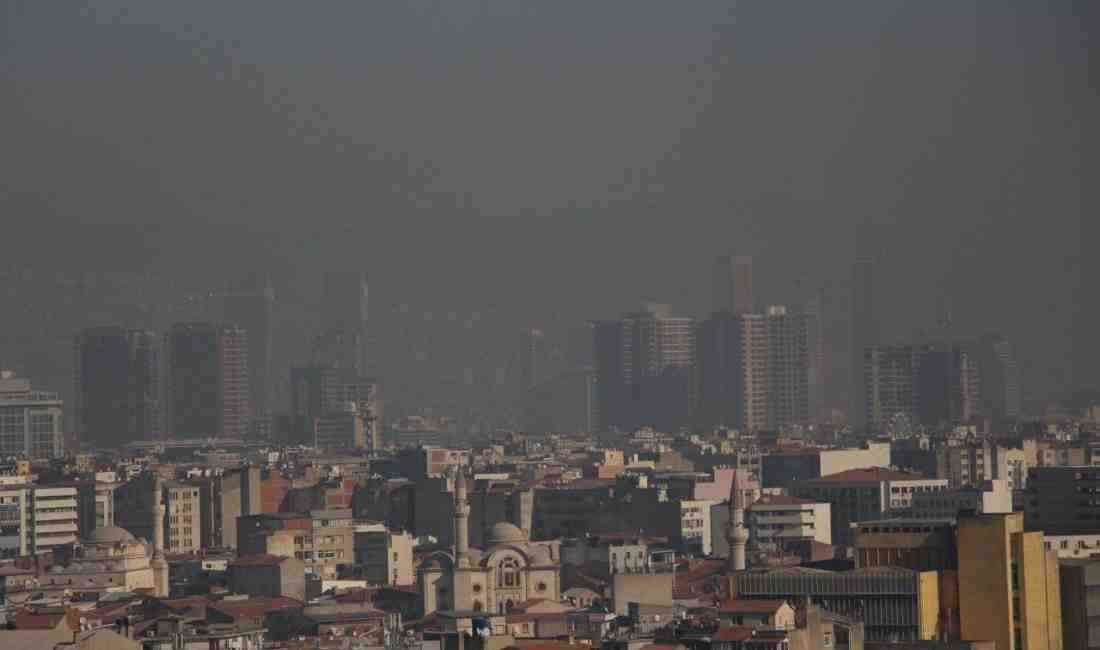 İzmir’de hava kirliliği tehlikeli boyutlara ulaştı. Göğüs Hastalıkları ve Tüberküloz