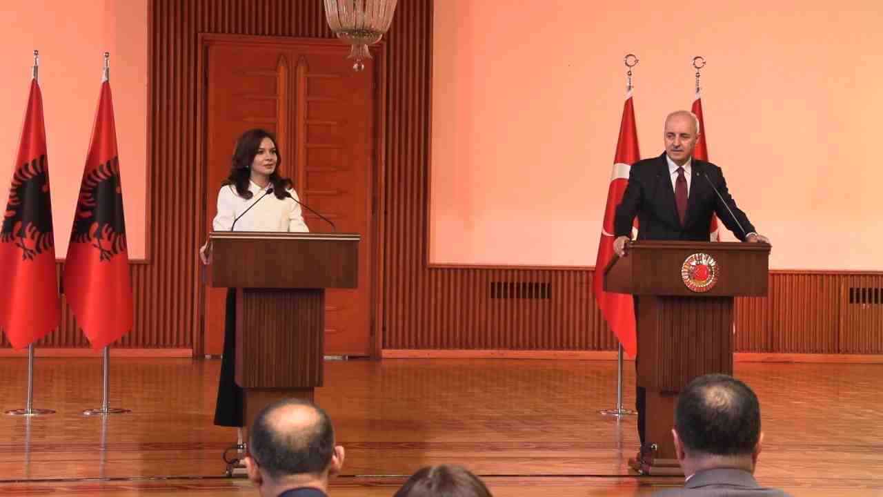 Kurtulmuş, İsrail’in saldırılarını sert sözlerle kınadıTBMM Başkanı Numan Kurtulmuş, İsrail’in