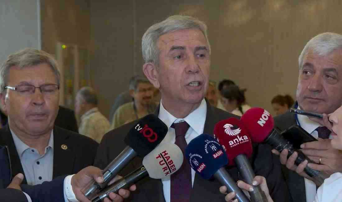 Ankara Büyükşehir Belediye Başkanı Mansur Yavaş, CHP’li belediyelere yönelik başlatılan