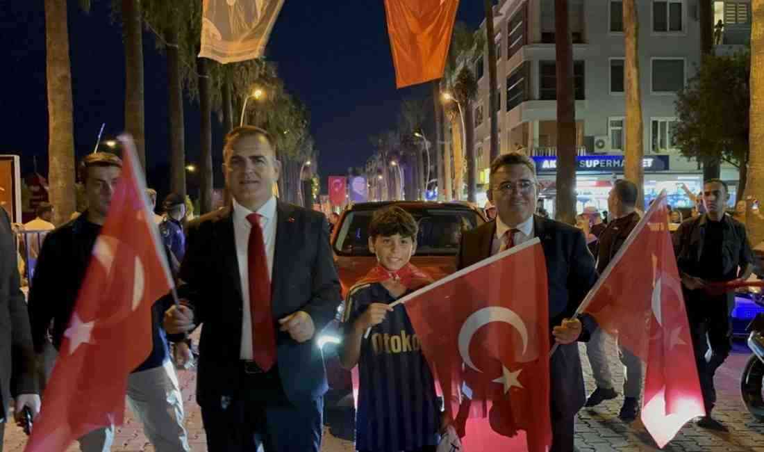 Demokrasi Şehitlerine Saygı Bisiklet Yarışı Düzenlendi Muğla’nın Marmaris ilçesinde, 15
