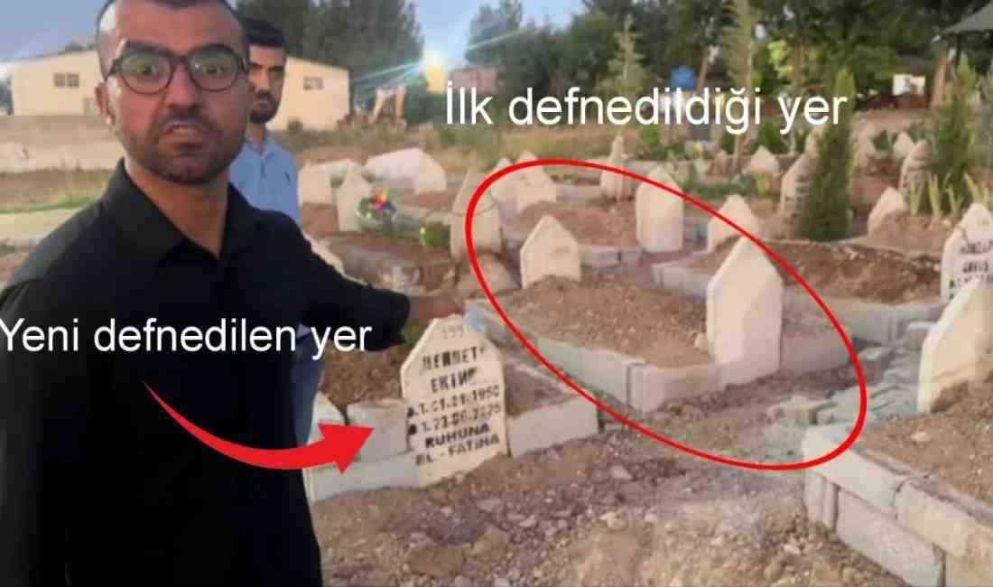 Cenazeyi başka mezara taşıdılar, aile şikâyetçi olduBatman’da 75 yaşındaki Mehmet