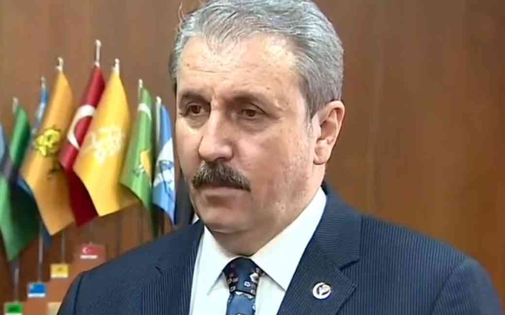 Büyük Birlik Partisi (BBP) Genel Başkanı Mustafa Destici, Bursa ziyaretinde