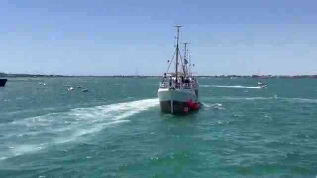 Özgürlük Filosu Koalisyonu’na ait ‘Handala’ isimli gemi, bugün yerel saatle