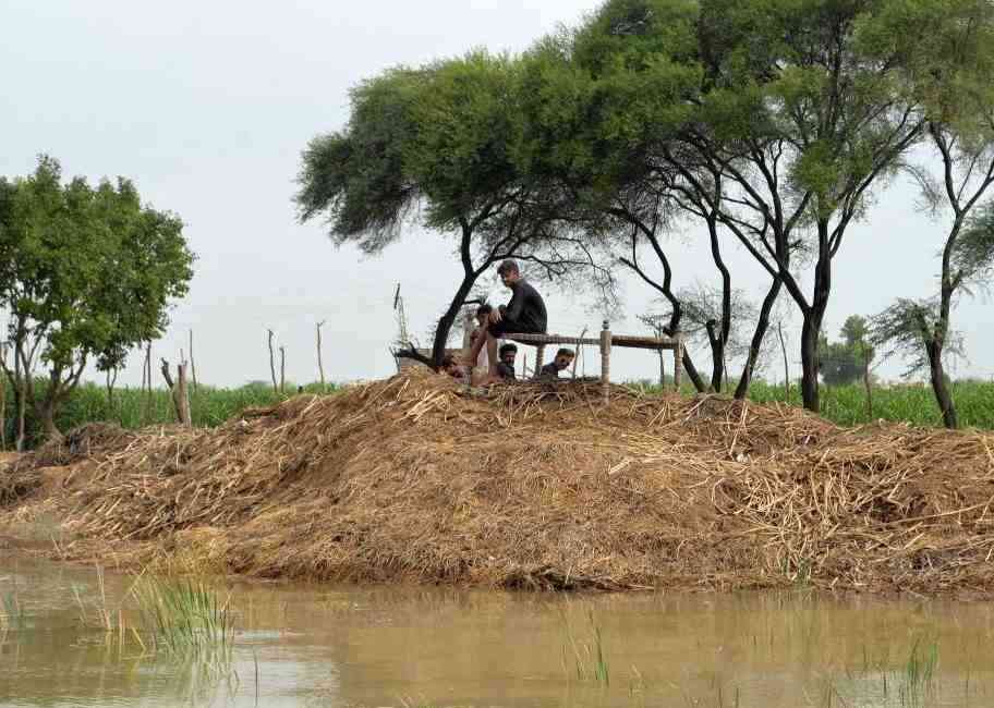 Pakistan’ı etkisi altına alan muson yağmurları, sel felaketine yol açtı.