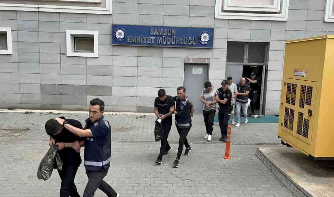 Samsun merkezli olarak 12 ilde düzenlenen eş zamanlı yasa dışı