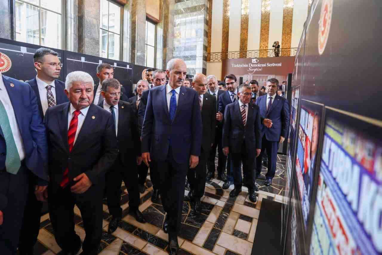 Meclis Camii’nde Mevlit Programı 15 Temmuz 2016’daki darbe girişiminin 9.