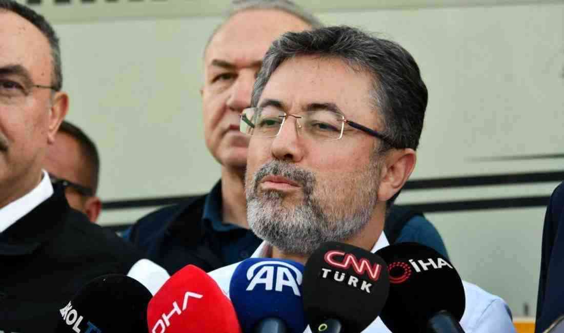 Tarım ve Orman Bakanı Yumaklı Yangın Bölgesinde İncelemelerde BulunduTekirdağ’ın Şarköy