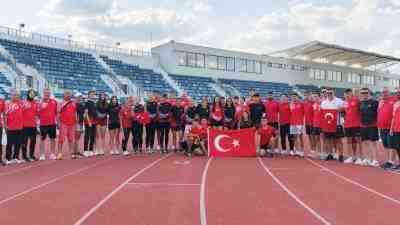 Milli atletler, Romanya’nın Craiova şehrinde düzenlenen Balkan U20 Atletizm Şampiyonası’nda