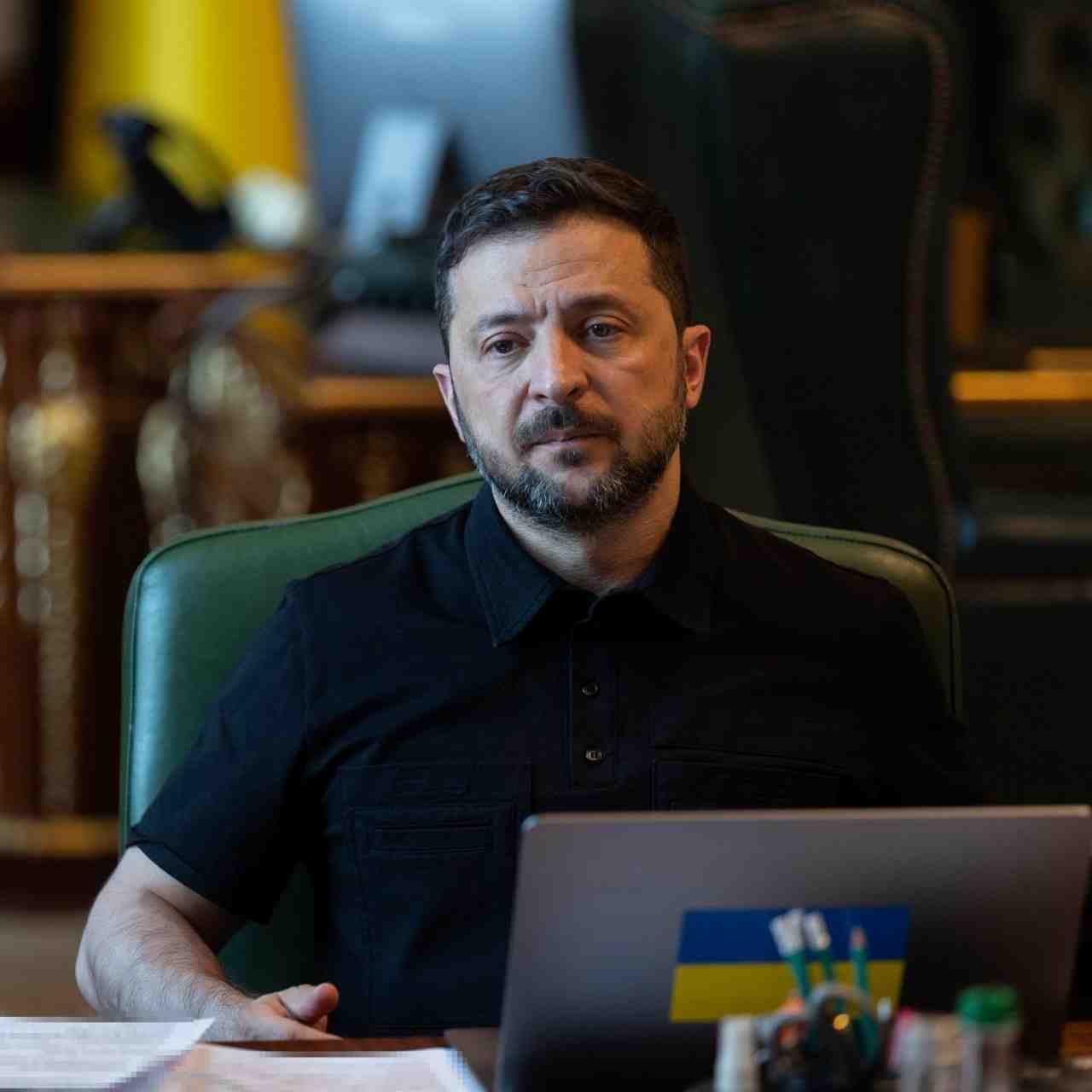 Ukrayna Devlet Başkanı Volodimir Zelenskiy, Rusya’nın Kiev’e düzenlediği saldırıyı “alçakça”