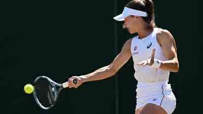 Milli tenisçi Zeynep Sönmez, Wimbledon Grand Slam Tenis Turnuvası’nda tarih