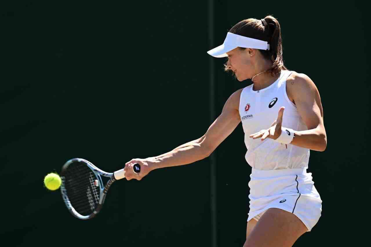 Milli tenisçi Zeynep Sönmez, Wimbledon Grand Slam Tenis Turnuvası’nda tarih